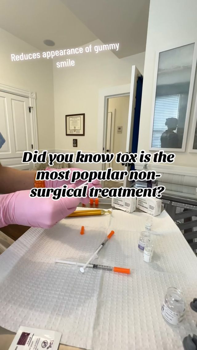 ✨Did you know neurotoxins, like Botox and Dysport, have consistently ranked as the #1 cosmetic treatment? 

▫️This is largely due to their proven effectiveness in reducing the appearance of fine lines and wrinkles.

▫️With quick treatments, minimal downtime, and results that last several months, it’s no surprise why so many patients turn to neurotoxins as their go-to treatment. 

▫️Call or Dm and ask about our neurotoxin specials and schedule your appointment today! ☎️980-949-6544

#Tox #facialrejuvenation #bootox