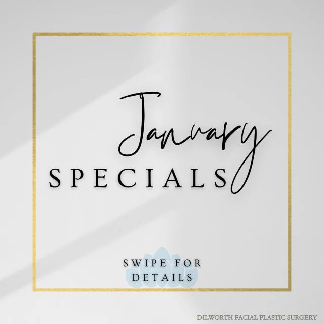 ✨ New Year, New You! ✨

Take advantage of our January specials:
💉 Full Face Enhancement: $100 off each syringe (minimum 3 syringes). Customized for natural, stunning results!
✨ Free Dermaplane with the purchase of a Hydrafacial—because smooth skin is always in.
🌟 Save on Colorescience: 15% off your favorite skincare products.

Start 2025 looking and feeling your best! 🪄

📅 Book your appointment today! 

#fullfacebalancing #filler #hydrafacial #smoothskin #glowing #colorescience